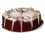 Carnation n cake - xmas